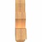 Ekena Millwork Redmond Smooth Timber Gable Bracket, Western Red Cedar, 60"W x 22"H x 5 1/2"D x 5 1/2"F, 9/12 Pitch GBW060X22X0606RED00SWR - alternate 5